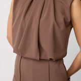 FalconCC Pleat LL Suit - Walnut