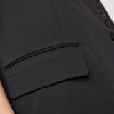 MeiCC SS Blazer - Black