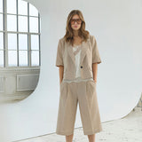 NadineCC SS Blazer - Bisquit - Co'couture