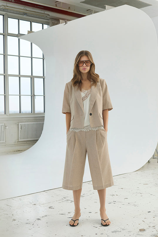 NadineCC SS Blazer - Bisquit - Co'couture