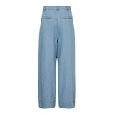 TillyCC Pleat Pant - Fade Denim