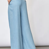 TillyCC Pleat Pant - Fade Denim