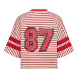NormaCC Stripe 87 Tee - Flame