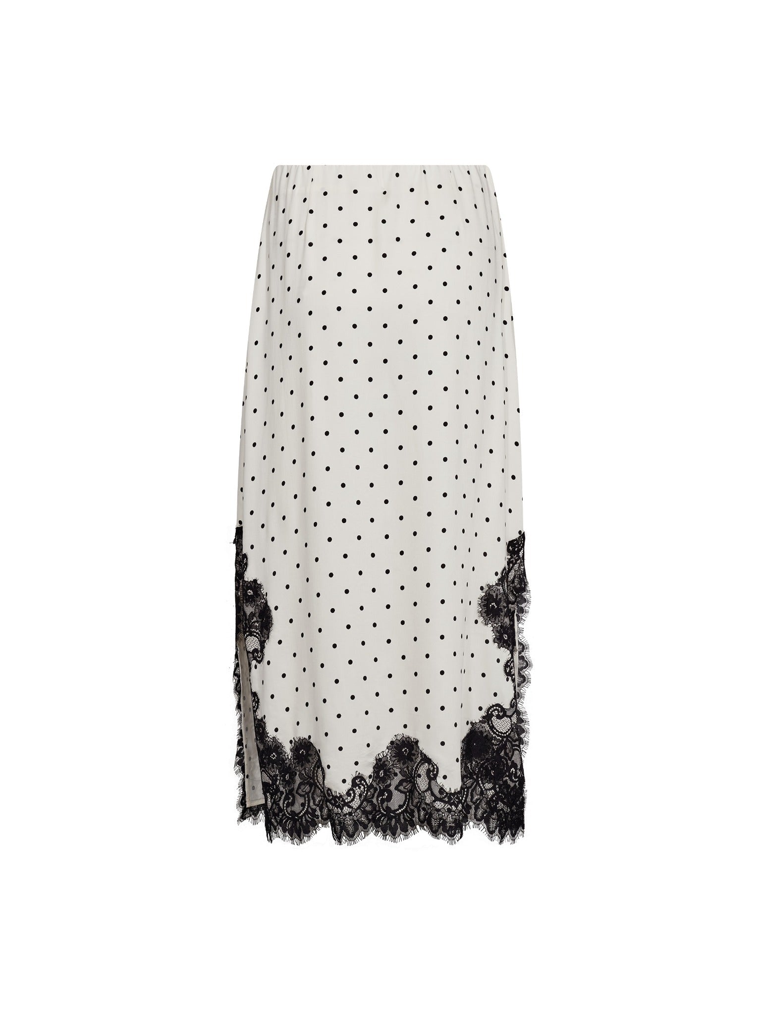 AmeliCC Dot Lace Skirt - Off white - Co'couture