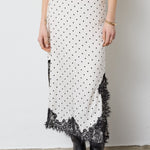 AmeliCC Dot Lace Skirt - Off white - Co'couture
