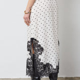 AmeliCC Dot Lace Skirt - Off white - Co'couture