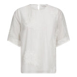 NeaCC SS O-Blouse - White