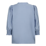 CallumCC Lace Puff V-Shirt - Pale Blue