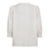 CallumCC Lace Puff V-Shirt - White