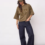 ElyCC 87 Lace Tee Sweat - Army