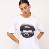 LipCC Coco Box Tee - White