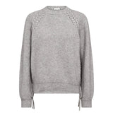 RowCC Braid String Knit - Grey Melange