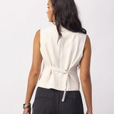AliniCC Wrap Vest - Bone