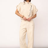 CalinCC Vest - Creme