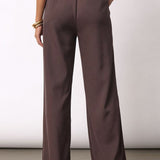 AliniCC Logo Pant - Dark Brown