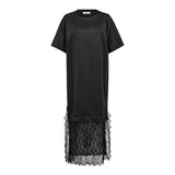 LarsonCC Mix Lace Dress - Black