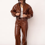RichaCC Bomber - Cognac