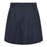 34223 LunaCC Pocket Pleat Mini Skirt - Navy