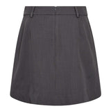 34223 LunaCC Pocket Pleat Mini Skirt - Dark Grey