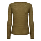 SvalaCC O-neck Blouse - Fern Green