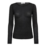 SvalaCC O-neck Blouse - Black