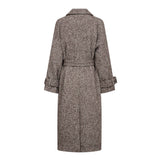 ClaraCC Raglan Coat - Dark Brown