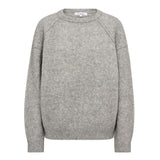 KailaCC LS Knit - Grey Melange