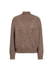 RowCC Rib Cable Knit - Walnut