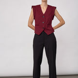 VoliCC Fitted Wing Vest - Berry Red