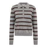 LueCC Padded Polo Knit - Creme