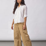 VivianCC S/S Blouse - Creme