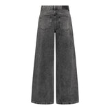 VickyCC Stone Wide Jeans - Black