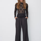 BirtaCC Turtleneck Blouse - Black