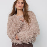 FeliceCC Feather Jacket - Mink