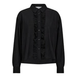AlbieCC Frill Shirt - Black - Co'couture