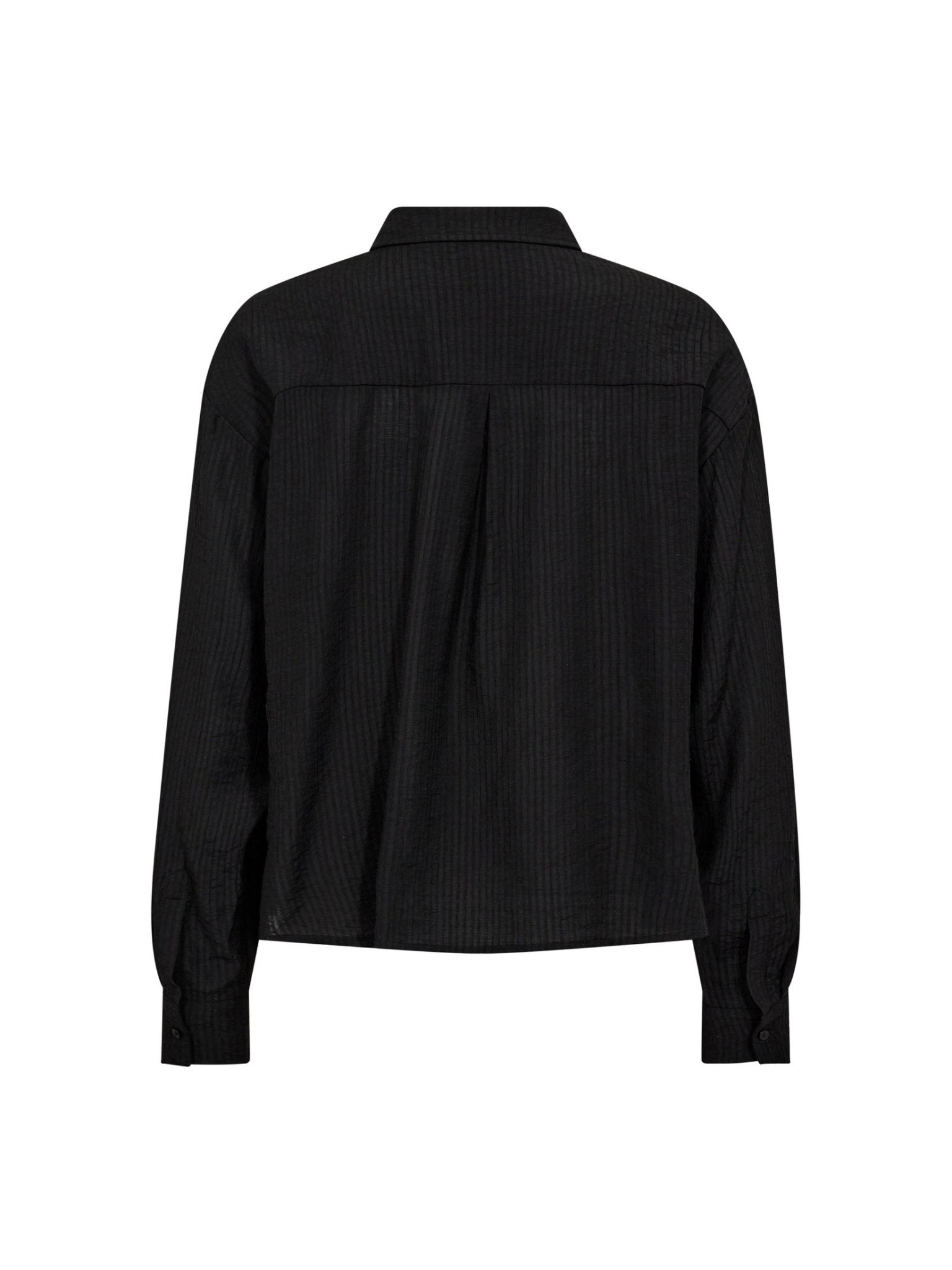 AlbieCC Frill Shirt - Black - Co'couture
