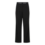 AminaCC Logo Piping Pant - Black - Co'couture