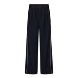 AminaCC Split Panel Pant - Navy - Co'couture