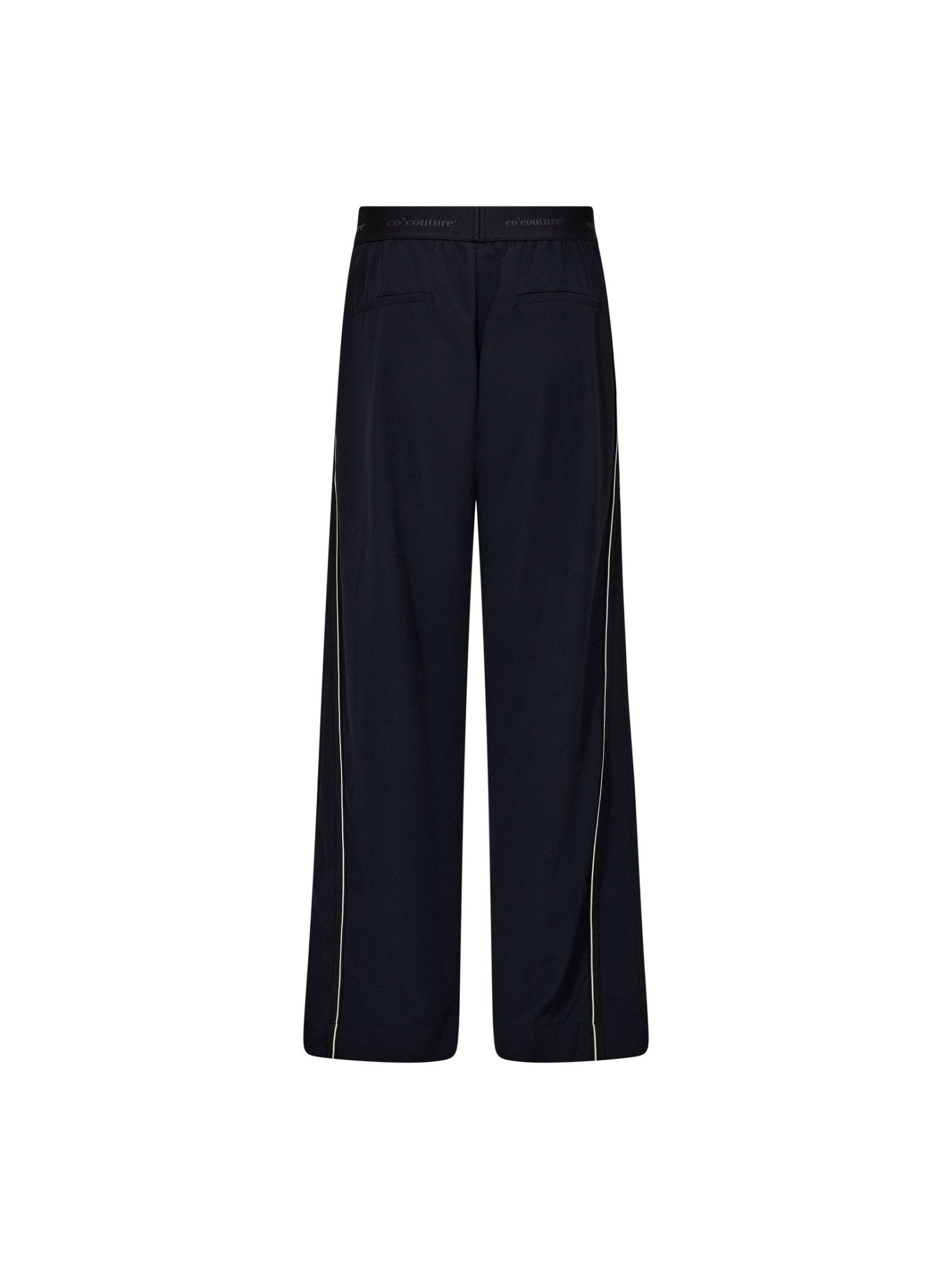 AminaCC Split Panel Pant - Navy - Co'couture