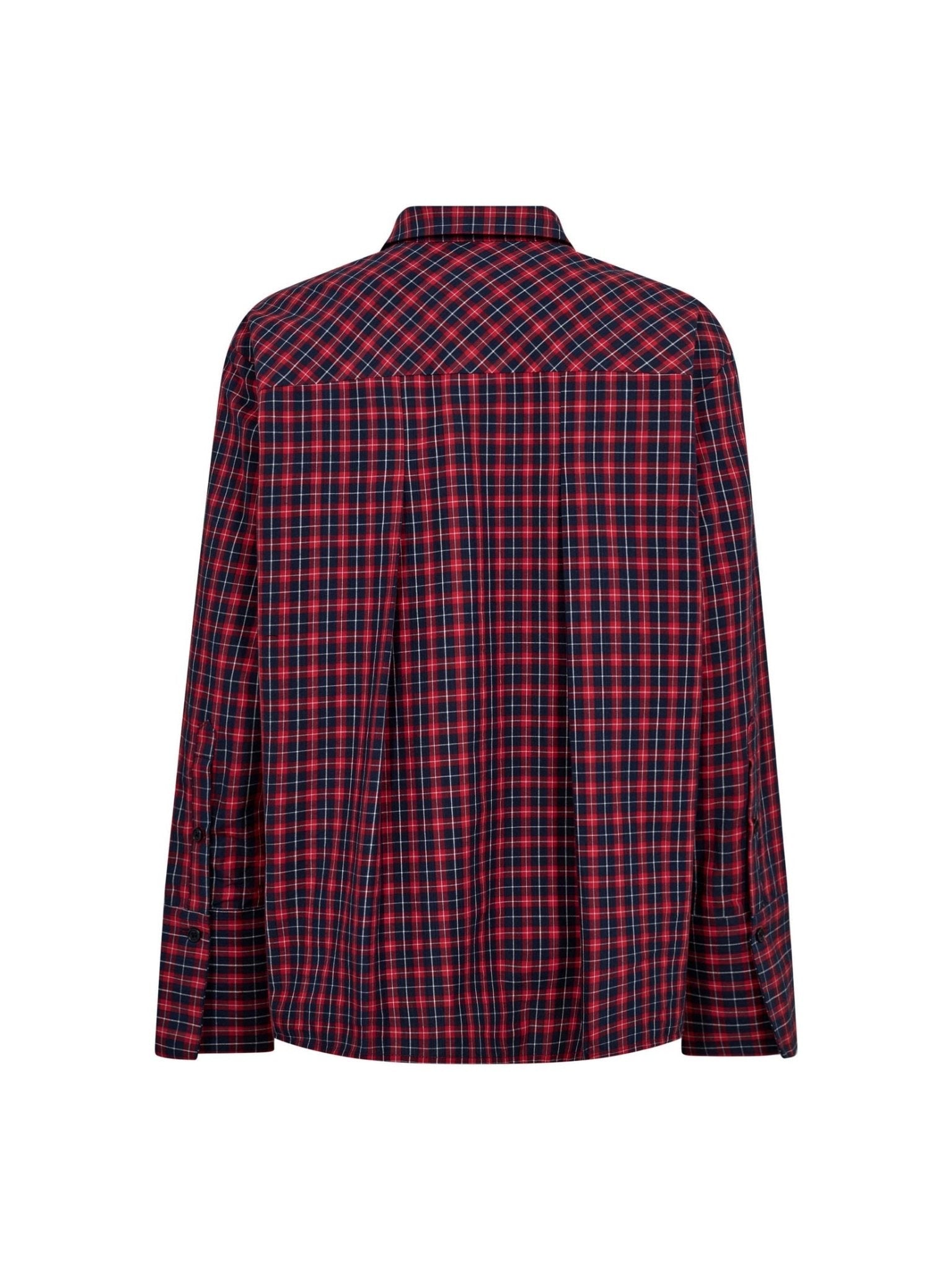 AngelicaCC Check Shirt - Red - Co'couture