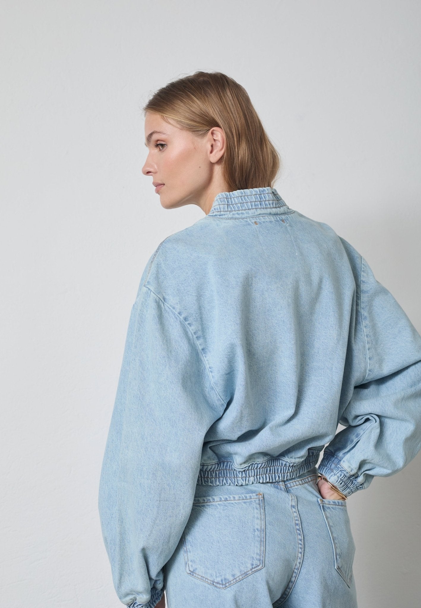 AronaCC Bomber - Pale Blue - Co'couture