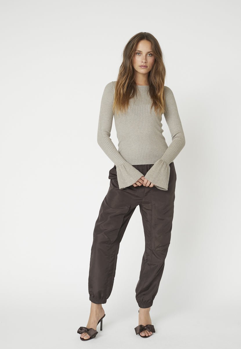 BalinCC Wide Cuff Knit - Light Walnut - Co'couture