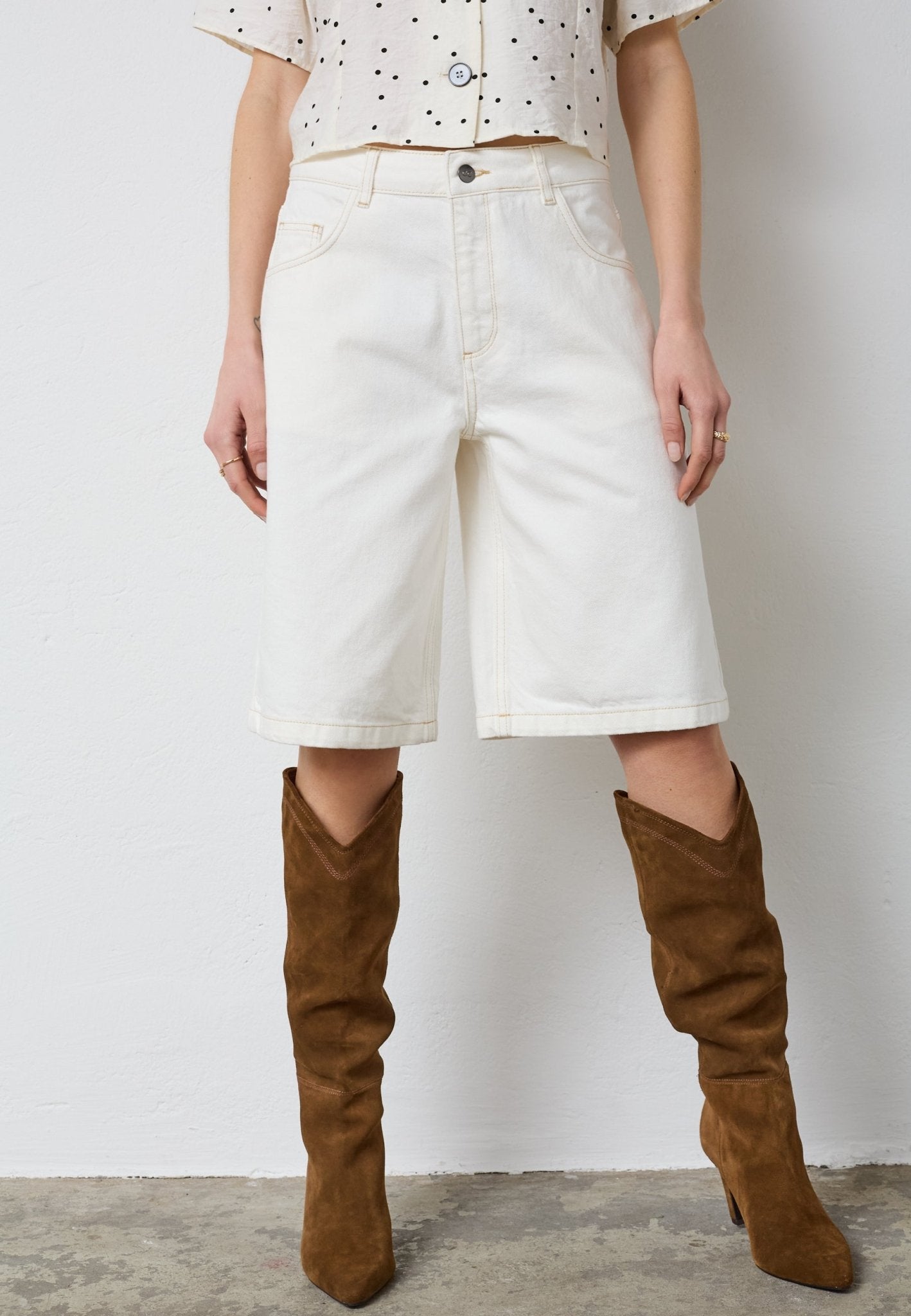 BernettaCC Bermuda - Bone - Co'couture