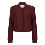 BostonCC Crop Jacket - Burgundy - Co'couture