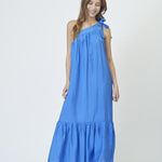 CallumCC Asym Dress - New Blue - Co'couture