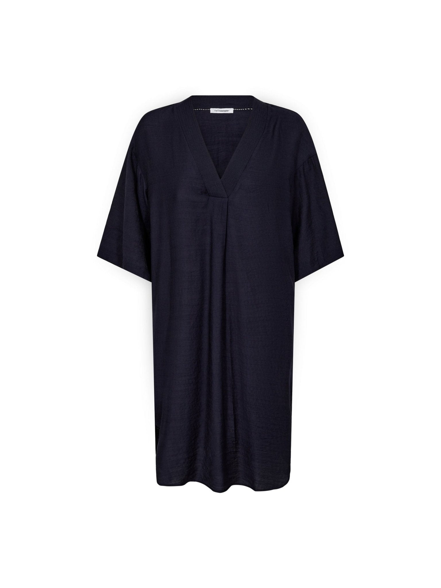CarynCC Pleat Tunic Dress - Navy - Co'couture