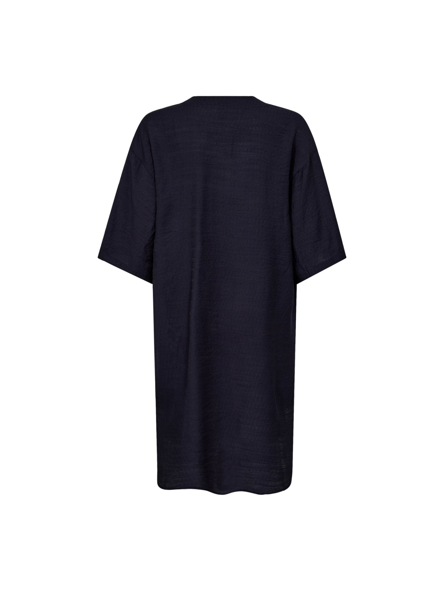 CarynCC Pleat Tunic Dress - Navy - Co'couture