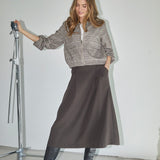 ClaudineCC Balloon Jacket - Walnut - Co'couture