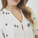 ColleenCC SS V - Shirt - Off white - Co'couture