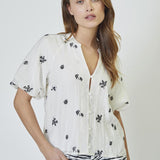 ColleenCC SS V - Shirt - Off white - Co'couture